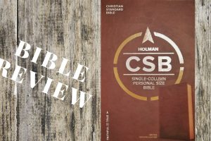 Christian Standard Bible Single Column Personal Size Bible: A Review